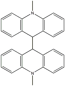 9,9'-Biacridine, 9,9',10,10'-tetrahydro-10,10'-dimethyl- 结构式