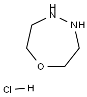 1,4,5-oxadiazepane:hydrochloride 结构式