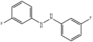 N,N'-Bis-(3-fluoro-phenyl)-hydrazine 结构式