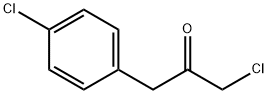 1-chloro-3-(4-chlorophenyl)propan-2-one 结构式