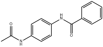 N-[4-(acetylamino)phenyl]benzamide 结构式
