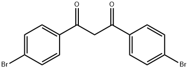 1,3-双(4-溴苯基)丙二酮 结构式