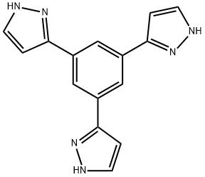 1H吡唑,3,3',3'-(1,3,5-'苯三酰基)'TRIS- 结构式