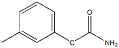 (3-methylphenyl) carbamate 结构式