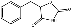 5-Benzyl-thiazolidine-2,4-dione 结构式