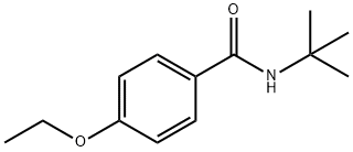 N-tert-butyl-4-ethoxybenzamide 结构式