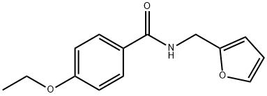 4-ethoxy-N-(furan-2-ylmethyl)benzamide 结构式