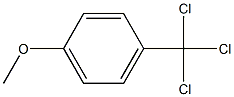 Benzene, 1-methoxy-4-(trichloromethyl)- 结构式