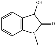 3-羟基-1-甲基吲哚炔-2-酮 结构式