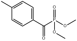 dimethoxyphosphoryl-(4-methylphenyl)methanone 结构式