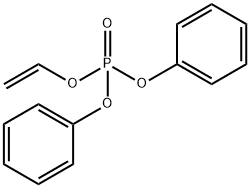 Phosphoric acid, ethenyl diphenyl ester 结构式