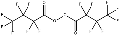 Peroxide, bis(2,2,3,3,4,4,4-heptafluoro-1-oxobutyl) 结构式