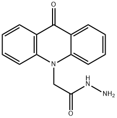 2-(9-氧代吖啶-10(9H)-基)乙酰肼 结构式