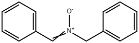 Benzenemethanamine,N-(phenylmethylene)-, N-oxide 结构式