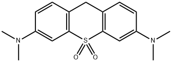 3,6-双(二甲基氨基)噻吨10,10-二氧 结构式