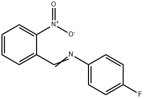 (4-fluorophenyl)(2-nitrobenzylidene)amine 结构式