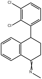 N-[4-(2,3-dichlorophenyl)-3,4-dihydro-1(2H)-naphthalenylidene]methanamine 结构式