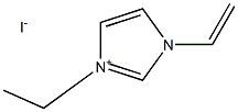 1-ethenyl-3-ethylimidazol-3-ium:iodide 结构式