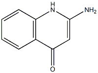 2-氨基喹啉-4-酮 结构式