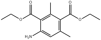 1,3-Benzenedicarboxylic acid, 4-amino-2,6-dimethyl-, 1,3-diethyl ester 结构式