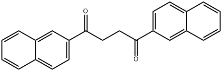 1,4-双(2-萘基)-1,4-丁二酮 结构式