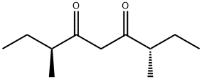 3,7-二甲基-4,6-壬二酮 结构式