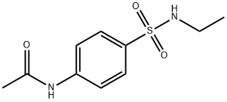 N-[4-(ethylsulfamoyl)phenyl]acetamide 结构式