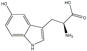 DL-2,3-二氢-5-羟基色氨酸 结构式