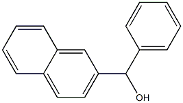 萘-2-基(苯基)甲醇 结构式