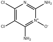 5,6-二氯-2,4-嘧啶二胺 3-氧化物 结构式