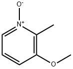 2-甲基-3-甲氧基吡啶氮氧化物 结构式