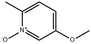 2-甲基-5-甲氧基吡啶氮氧化物 结构式