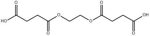 4-[2-(3-CARBOXYPROPANOYLOXY)ETHOXY]-4-OXOBUTANOIC ACID 结构式