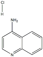 4-Quinolinamine, monohydrochloride 结构式