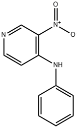 (3-Nitro-pyridin-4-yl)-phenyl-amine 结构式