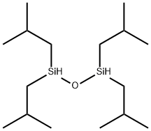 bis(2-methylpropyl)silyloxy-bis(2-methylpropyl)silane 结构式