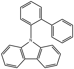 N-(2-联苯基)咔唑 结构式