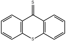9H-Thioxanthene-9-thione 结构式