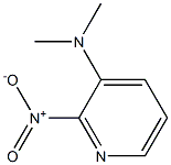 N,N-Dimethyl-2-nitropyridin-3-amine 结构式