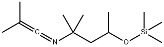 2-methyl-N-(2-methyl-4-trimethylsilyloxypentan-2-yl)prop-1-en-1-imine 结构式