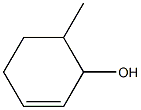 2-Cyclohexen-1-ol, 6-methyl- 结构式