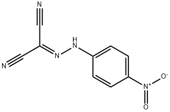 2-[(4-nitrophenyl)hydrazinylidene]propanedinitrile 结构式