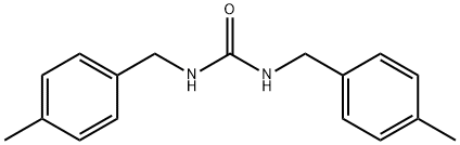 1,3-Bis-(4-methyl-benzyl)-urea 结构式