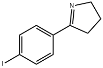 5-(4-碘苯基)-3,4-二氢-2H-吡咯 结构式