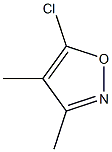 5-氯-3,4-二甲基异噁唑 结构式