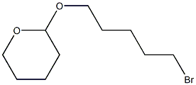 2-(5-溴戊氧基)四氢吡喃 结构式