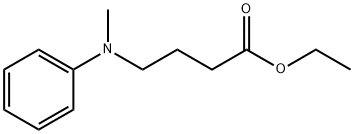 4-(甲基(苯基)氨基)丁酸乙酯 结构式