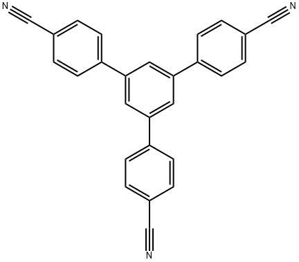 1,3,5-三(4-氰基苯基)苯 结构式