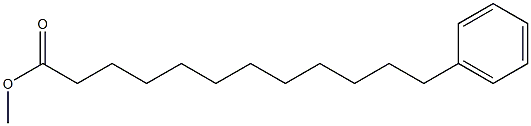 Benzenedodecanoic acid, methyl ester 结构式