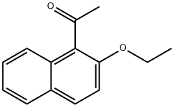 1-(2-ethoxynaphthalen-1-yl)ethanone 结构式